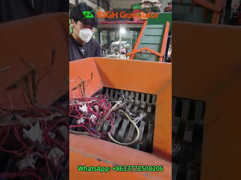 600~700kg/h Copper Cable Granulator Processing Plug Cables | High-Efficiency Wire Recycling Machine